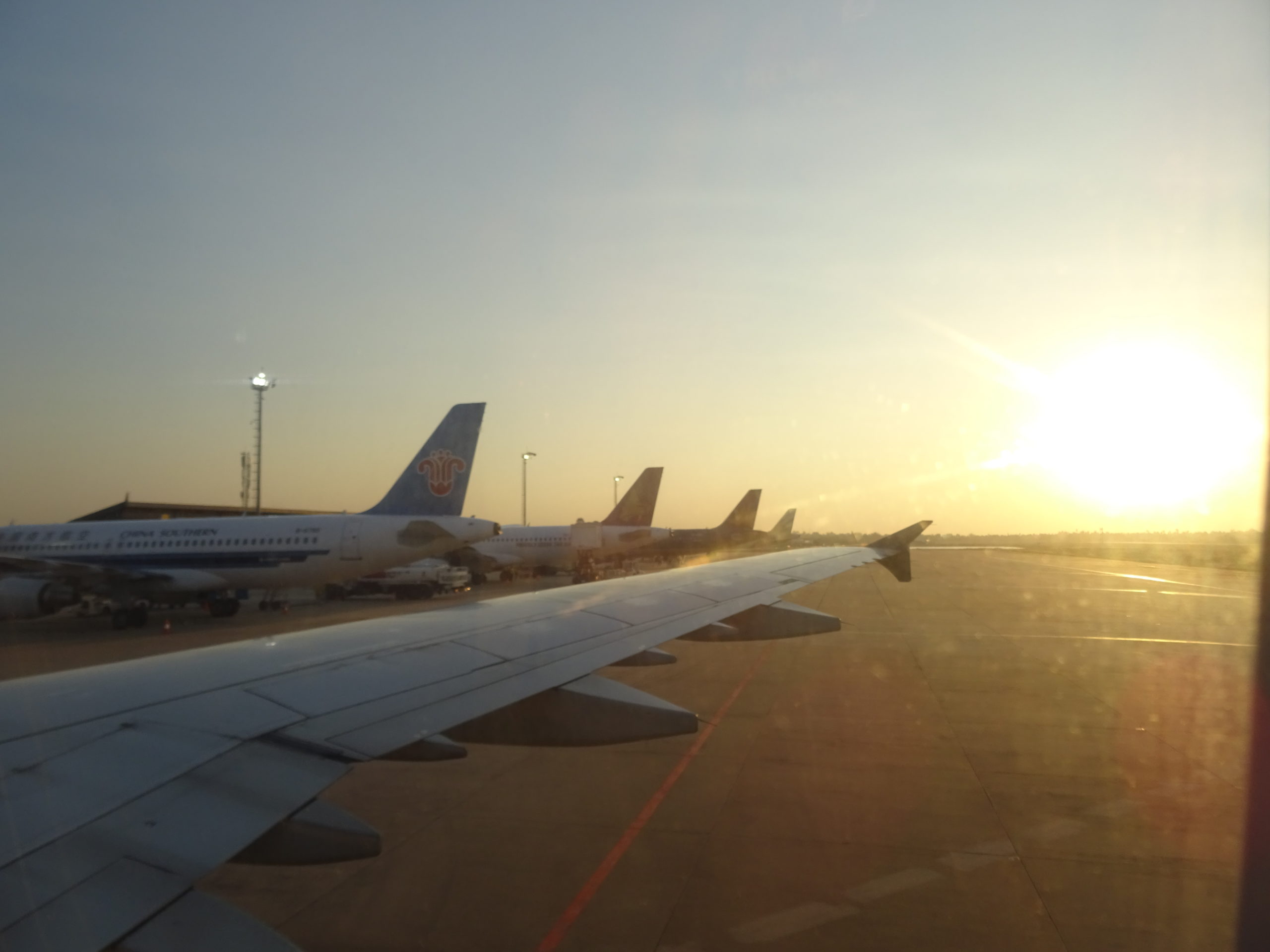 rep airport sunset